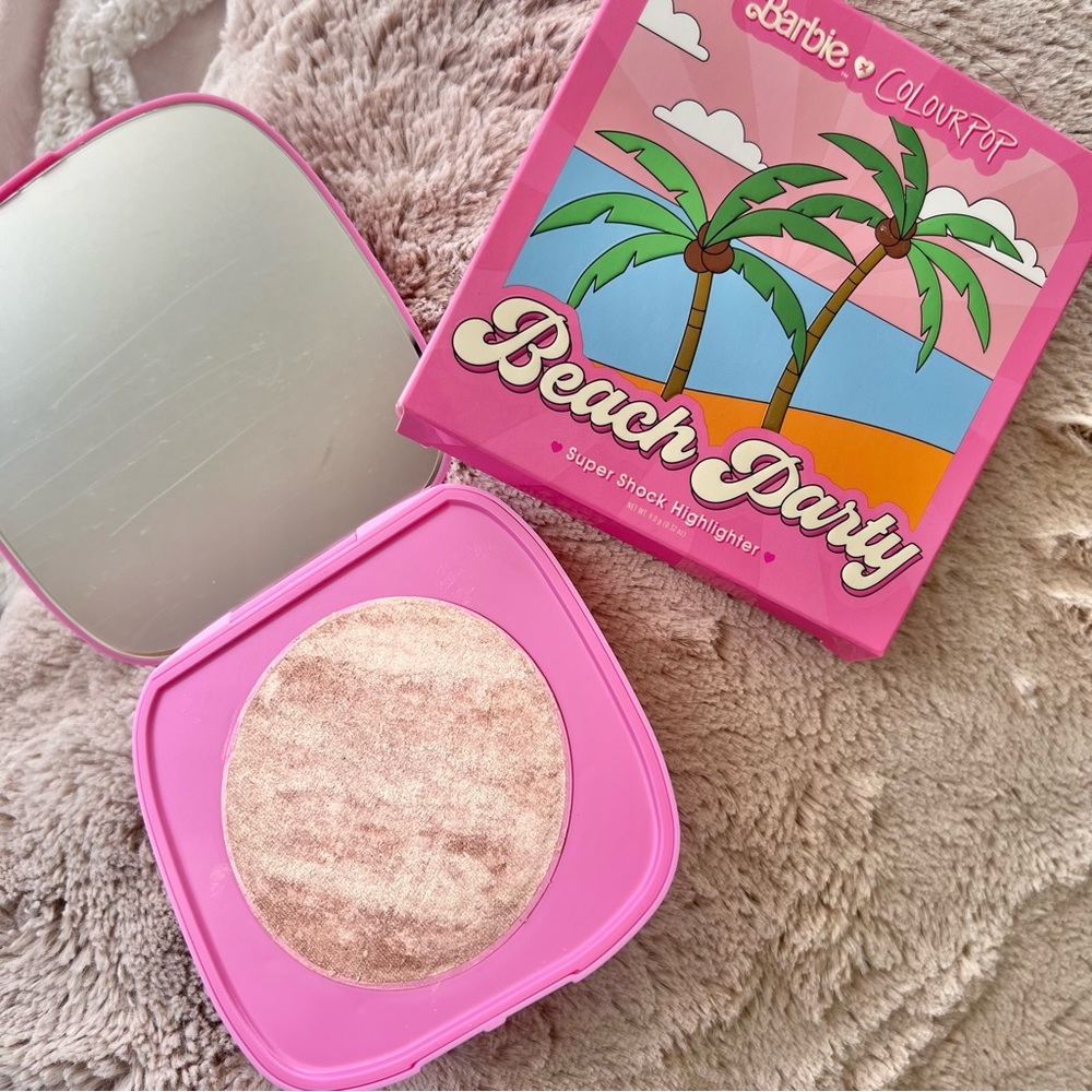 Barbie x Colourpop Cosmetics Beach Party Super Shock Highlighter